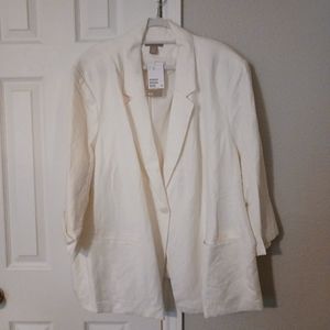 H&M Cream Blazer